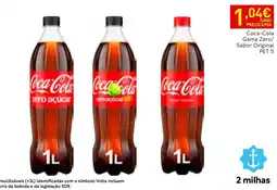 Recheio Coca-Cola Gama Zero Sabor Original promoção