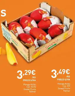 Recheio Manga Avião Sweet Fruits Palmer promoção