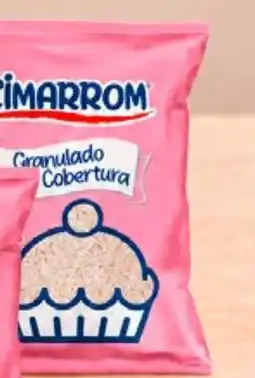 Recheio chocolate granulado branco promoção