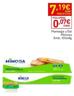 Recheio Manteiga c/sal mimosa promoção