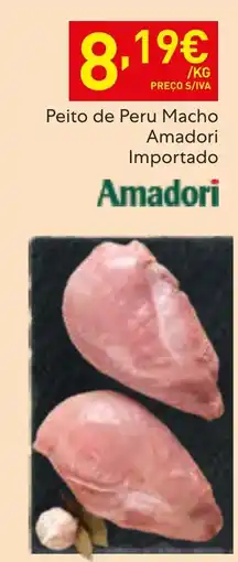 Recheio Peito de Peru Macho Amadori Importado promoção