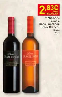 Recheio Vinho doc dona ermelinda promoção