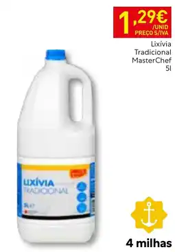 Recheio Lixívia tradicional masterchef promoção