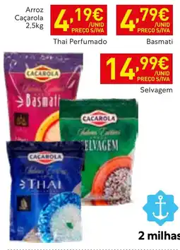 Recheio Cacarola arroz basmati promoção