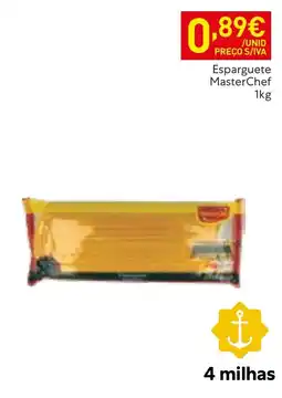 Recheio Esparguete masterchef promoção