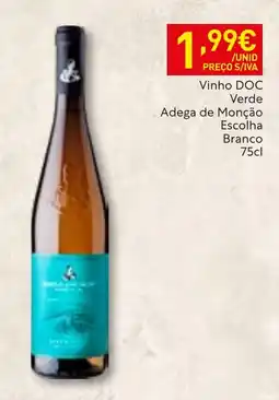 Recheio Vinho DOC Verde Adega de Monção Escolha Branco promoção
