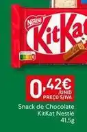 Recheio Nestle - snack de chocolate kitkat promoção