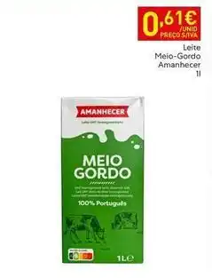 Recheio Amanhecer - leite promoção
