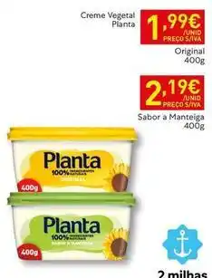 Recheio Planta - creme vegetal promoção