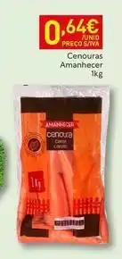 Recheio Amanhecer - cenouras promoção