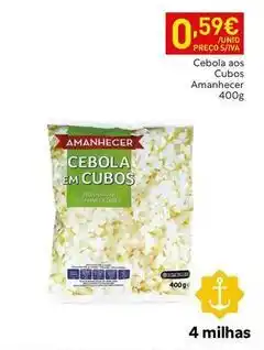 Recheio Amanhecer - cebola aos cubos promoção