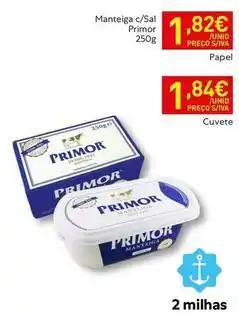 Recheio Primor - manteiga c/sal promoção