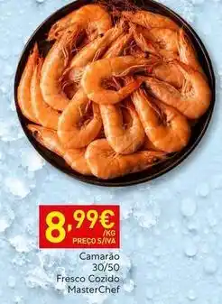 Recheio Masterchef - camarão 30/50 promoção