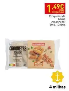 Recheio Amanhecer - croquetes de carne amanhcer promoção