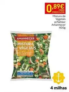 Recheio Amanhecer - mistura de vegetais p/saltear promoção