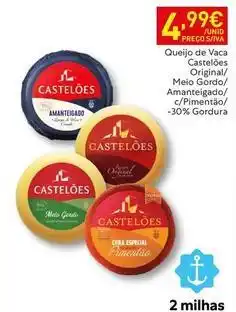Recheio Castelões - queijo de vaca promoção