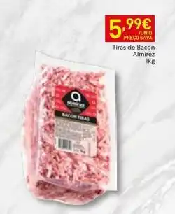Recheio Tiras de bacon promoção