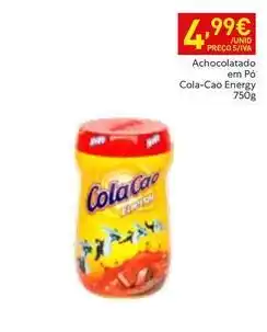 Recheio Achocolatado em pó energy promoção