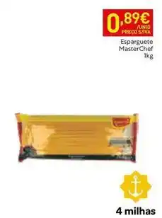 Recheio Masterchef - esparguete promoção