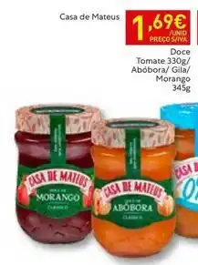 Recheio Pèra doce - tomate abóbora/gila/morango promoção