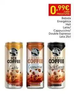 Recheio Espresso - bebida energética latte/ cappucino/double promoção