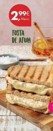 Pingo Doce Tosta de atum promoção