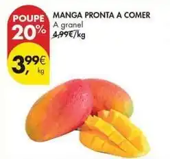 Pingo Doce A+ - manga pronta a comer promoção