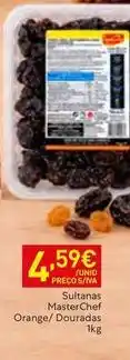 Recheio Masterchef - sultanas orange/ douradas promoção