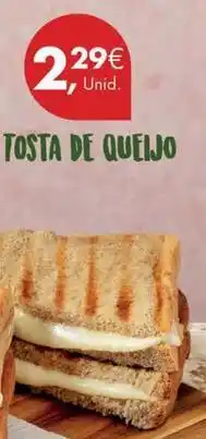 Pingo Doce Tosta de queijo promoção