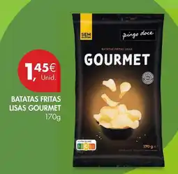 Pingo Doce Gourmet - batatas fritas lisas promoção