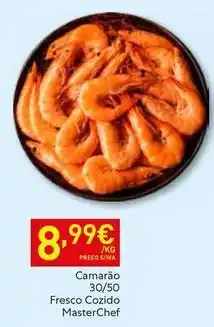 Recheio Masterchef - camarão 30/50 promoção