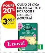 Pingo Doce Quinta dos açores - queijo de vaca curado promoção