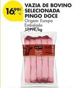 Pingo Doce Pingo doce - vazia de bovino selecionada promoção