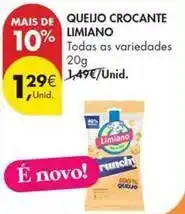 Pingo Doce Limiano - queijo crocante promoção