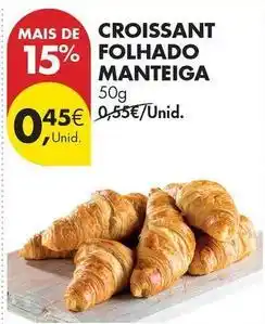 Pingo Doce Croissant folhado manteiga promoção