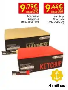 Recheio Ketchup gourmes emb. 250x12g promoção