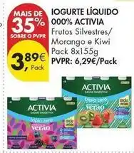Pingo Doce Activia - iogurte liquido promoção