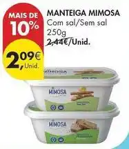 Pingo Doce Mimosa - manteiga promoção