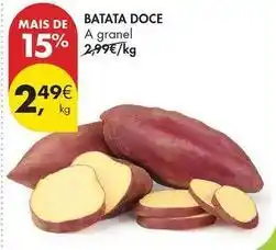 Pingo Doce A+ - batata doce promoção
