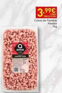 Recheio A+ - cubos de fiambre promoção
