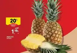 Continente Bom dia Abacaxi intero promoção
