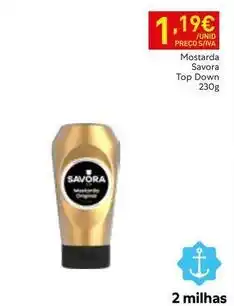Recheio Savora - mostarda top down promoção