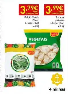 Recheio Masterchef - feijão verde plano promoção