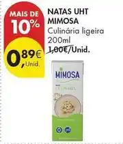 Pingo Doce Mimosa - natas uht promoção