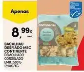 Continente Bom dia Continente - bacalhau desfiado msc promoção