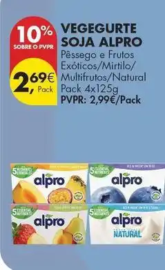 Pingo Doce Alpro - vegegurte soja promoção