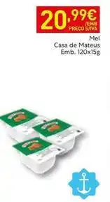 Recheio Mateus - casa de emb. 120x15g promoção