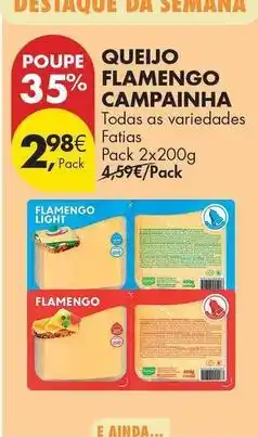 Pingo Doce Campainha - queijo flamengo promoção