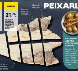 Continente Bom dia Continente - bacalhau assado com batata/a murro promoção