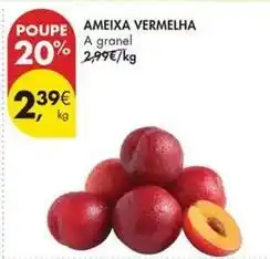 Pingo Doce A+ - ameixa vermelha promoção